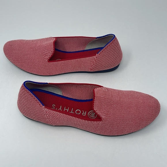 ROTHY’S: Lollipop Loafers. Rare/Retired. Red/White. Size 6. Slip On - Picture 4 of 11